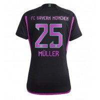 Bayern Munich Thomas Muller #25 Auswärtstrikot Frauen 2023-24 Kurzarm